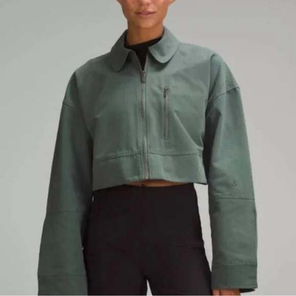 LULULEMON GLYCE 2-in-1 ADAPTABLE JACKET GREEN.SIZE SMALL - Picture 8 of 15